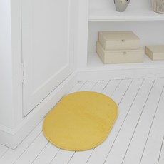 허밍 타원형 발매트, 옐로우 생활용품/욕실용품 반품 최저가 4,950원