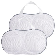 로이홈 프리미엄 브래지어 빨래 손잡이형 세탁망, 그레이, 2개 홈인테리어/청소/세탁용품 반품 최저가 4,500원