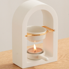 아워웍스 아치 아로마 오일 버너, 골드, 1개 생활용품/탈취/방향/살충 반품 최저가 14,580원