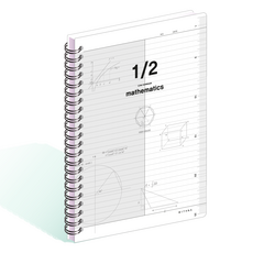 위드나 2분할 PP 수학노트 80-0101, 랜덤발송, 1개 문구/오피스/노트/메모지 반품 최저가 3,540원