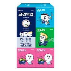 크리넥스 디럭스 오롤리데이 천연펄프 미니 갑티슈 2겹, 6개, 230매 생활용품/화장지/물티슈 반품 최저가 8,840원