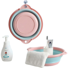 비투윈 다용도 세숫대야 설거지통 32 x 9 cm, 핑크, 1개 생활용품/주방수납/잡화 반품 최저가 8,720원