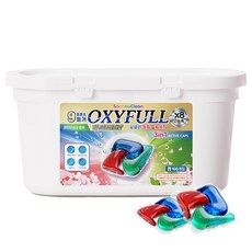 순수크린 옥시풀 딥클린 퍼퓸 캡슐세제, 100개입, 1개 생활용품/세탁세제 반품 최저가 9,390원