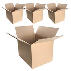 코멧 택배 이사용 종이박스 AB골, 4개, 베이지 생활용품/이사박스/종이박스 반품 최저가 9,570원