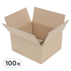 코멧 택배박스, 베이지, 100개 생활용품/이사박스/종이박스 반품 최저가 19,750원