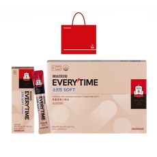 정관장 에브리타임 소프트 10ml 20포 + 쇼핑백, 200ml, 1개 헬스_건강식품/홍삼/인삼 반품 최저가 38,190원