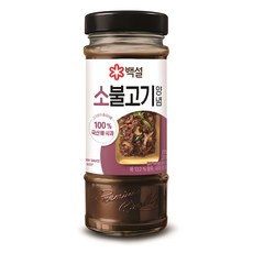 백설 소불고기양념, 500g, 1개 식품/장/소스/드레싱/식초 반품 최저가 3,110원