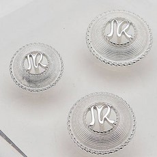 동대문단추왕 금장 단추 셀마 18mm, 은버닝, 3개 홈인테리어/수예/수선 반품 최저가 5,530원