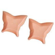 머니풀 버터플라이 간식 뷔페 쟁반, 매트 피치, 2개 주방용품/쟁반/베드트레이 반품 최저가 4,180원