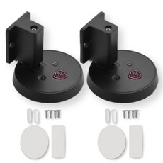 마터혼 현관문 자석 도어 스토퍼 세트 블랙, 1세트 생활용품/안전/호신용품 반품 최저가 15,590원