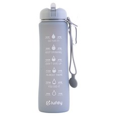 루프디 실리콘 접이식 물병, 1개, 600ml, 그레이 주방용품/밀폐저장/도시락 반품 최저가 16,170원