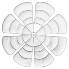 산이내린 모자 아이스패드 22 x 22 cm, 1개 생활용품/생활잡화 반품 최저가 6,920원