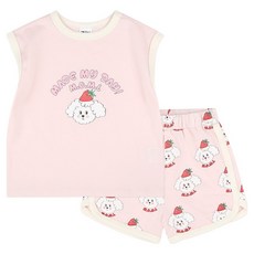 몰리멜리프렌즈 아동용 통기성 마이 푸들 민소매 실내 상하의 세트 출산/유아동/유아동패션 반품 최저가 7,550원