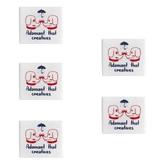 yarna 강아지 친구 캐릭터 패브릭 천 라벨, 5개, 혼합색상 홈인테리어/수예/수선 반품 최저가 4,150원