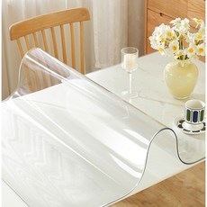 하우즈룸 유리대용 pvc 방수 테이블매트, 투명, 80 x 140cm x 두께 1mm, 1개 생활용품/주방수납/잡화 반품 최저가 14,780원