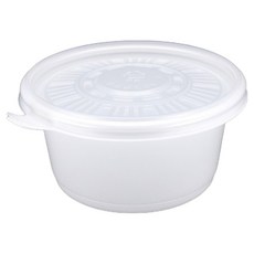 스완 반찬 죽용기 지름 125mm 소 50p + 뚜껑 50p 세트 백색, 1세트 주방용품/일회용품/종이컵 반품 최저가 14,550원