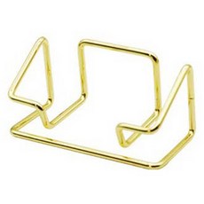 썸즈마인 메탈 명함꽂이 골드 100mm, 1개, 1단 문구/오피스/사무용품 전문관 반품 최저가 4,640원