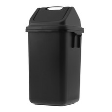 코멧 사각 카페 업소용 쓰레기통, 블랙 생활용품/수납/정리 반품 최저가 7,940원