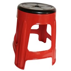 투에이산업 회전 간이의자, 레드, 1개 홈인테리어/원예/가드닝 반품 최저가 7,410원