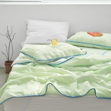 쁘리엘르 써머쿨링 냉감 여름 차렵 이불베개 세트 홈인테리어/FW 침구샵 반품 최저가 31,280원