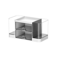 제이디얼 데스크 심플 수납정리함, 화이트, 1개 문구/오피스/사무용품 전문관 반품 최저가 7,120원