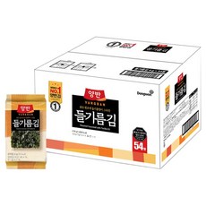 양반 들기름김, 4g, 54개 식품/반찬/간편식/대용식 반품 최저가 18,330원