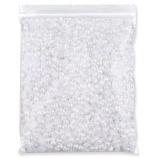 유니아트 대용량 반쪽진주 세트 하트 8mm, 흰색, 1세트 문구/오피스/미술/화방용품 반품 최저가 4,380원