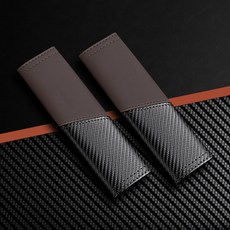 코히모 차량용 안전벨트 커버 5W0135, 2개, 다크 브라운 자동차용품/인테리어 반품 최저가 7,880원