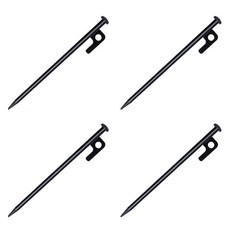 플로우코드 텐트 고정핀 말뚝 블랙, 4개 스포츠/레저/캠핑전문관 반품 최저가 6,660원