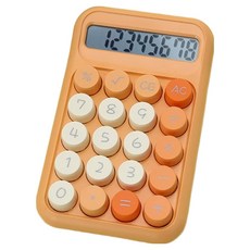 제이유 탁상용 큰버튼 전자 계산기, 오렌지, 1개 문구/오피스/사무용품 전문관 반품 최저가 7,920원