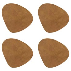 모던앳 가죽 삼각 패블 코스터 컵받침, 레더 브라운, 4개 주방용품/컵/텀블러/와인용품 반품 최저가 5,110원