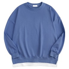 엠엔씨 레이어드 맨투맨 MDMU314SM 패션의류/잡화/남녀 공용 의류 반품 최저가 21,800원