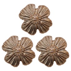 동대문단추왕 고급 금장 단추 로즐리 25mm, 흑골드반광, 3개 홈인테리어/수예/수선 반품 최저가 4,700원