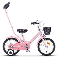 삼천리자전거 2025년형 14 하이킥 보호자 손잡이 네발 자전거, 라이트 핑크, 99cm, 1개 완구/취미/승용완구 반품 최저가 229,900원