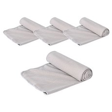 스타리움 스포츠 건식 롱 쿨 타월 31 x 100 cm, 그레이, 4개 홈인테리어/수건/타월 반품 최저가 8,720원