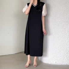 보리맘 심플 브이넥 A라인 롱 원피스 빅사이즈 임부복 a15 출산/유아동/임부/태교용품 반품 최저가 14,820원