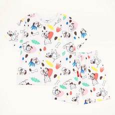 몰리멜리프렌즈 아동용 디즈니 101 달마시안 트로피컬 실내 상하복 세트 출산/유아동/유아동패션 반품 최저가 10,190원