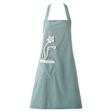 케리코 플라워 주방용 앞치마, 녹색 문구/오피스/미술/화방용품 반품 최저가 15,170원