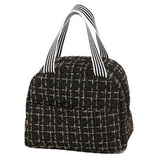 트위드 방수 직장인 피크닉 도시락가방, 블랙, 1개 주방용품/보온/보냉용품 반품 최저가 4,730원