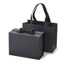 인디케이 기프트박스 쇼핑백 소, 블랙, 1세트 문구/오피스/데코/포장용품 반품 최저가 8,400원