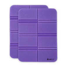 바이브업 휴대용 초경량 접이식 캠핑 방석 2p, 퍼플 스포츠/레저/등산/아웃도어 반품 최저가 4,000원