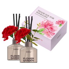 쿤달 퍼퓸 디퓨저 카네이션 에디션 선물세트, 플라워가든, 200ml, 2개 생활용품/탈취/방향/살충 반품 최저가 15,190원