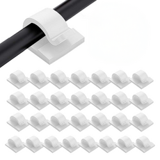 쥬롬 선 정리 고정 클립, 30개, 화이트 생활용품/생활전기용품 반품 최저가 5,170원