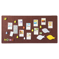 썸즈마인 메모 보드 게시판 브라운, 펠트 문구/오피스/학용품/수업준비 반품 최저가 12,930원