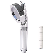 와토스 러버블 필터 샤워 헤드 + 필터 2p 세트 WP401-BL, 크롬, 1개 생활용품/욕실용품 반품 최저가 8,500원