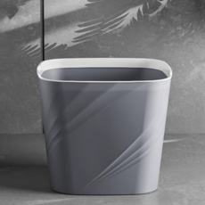 일상속반짝 사선 오픈형 휴지통, 그레이 홈인테리어/수납/정리 반품 최저가 7,160원