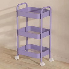 리브리카 인테리어 포인트 트롤리 3단, 퍼플 홈인테리어/싱글하우스 반품 최저가 18,340원