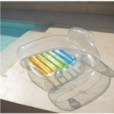 투칸 물놀이 워터 라운지 컵홀더 의자 튜브, 투명, 1개 완구/취미/물놀이/계절완구 반품 최저가 22,350원