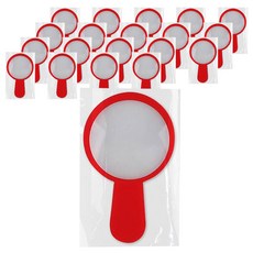 유니아트 미니돋보기, 빨강, 20개 문구/오피스/미술/화방용품 반품 최저가 6,870원