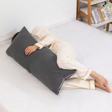 자시스 사각 폭신 롱 쿠션 바디 필로우, 그레이 홈인테리어/FW 침구샵 반품 최저가 11,990원